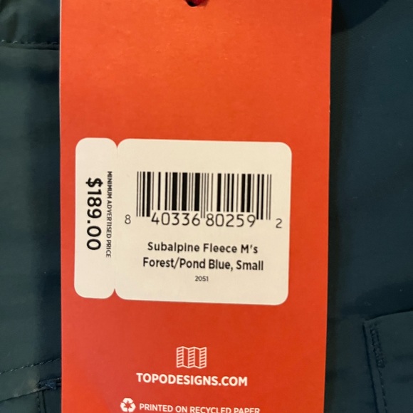 Topo Designs Green Performance Jacket - Picture 3 of 6